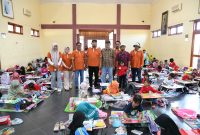 Empat dari kiri. Bupati Sumenep Dr Achmad Fauzi Wongsojudo bersama panitia 
