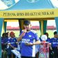 Bupati Sumenep Achmad Fauzi Wongsojudo saat membuka Mini Soccer U-13 di Stadion A. Yani