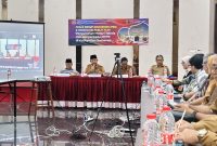 Bupati Sumenep saat acara FGD bersama Sekdakab dan seluruh camat