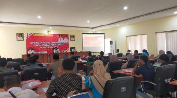 Peserta Bimtek LKPM TW III di DPMPTSP Sumenep 