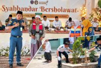 KSOP Bersholawat di Pondok Pesantren Aqidah Usymuni Tarate 
