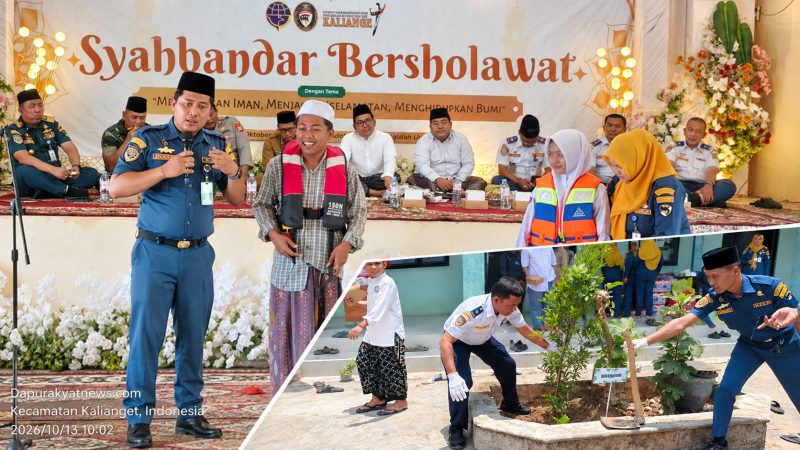 KSOP Bersholawat di Pondok Pesantren Aqidah Usymuni Tarate 