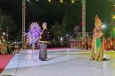 Bupati Sumenep dalam acara prosesi Arya Wiraraja 