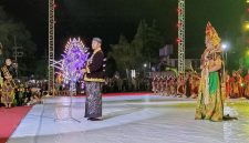 Bupati Sumenep dalam acara prosesi Arya Wiraraja 