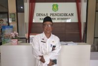 Kadisdik Sumenep Moh. Iksan usai upacara gabungan di Pemkab