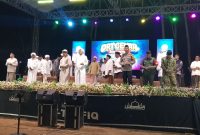 Kegiatan DRT Gemar Bersholawat do lapangan Banasare